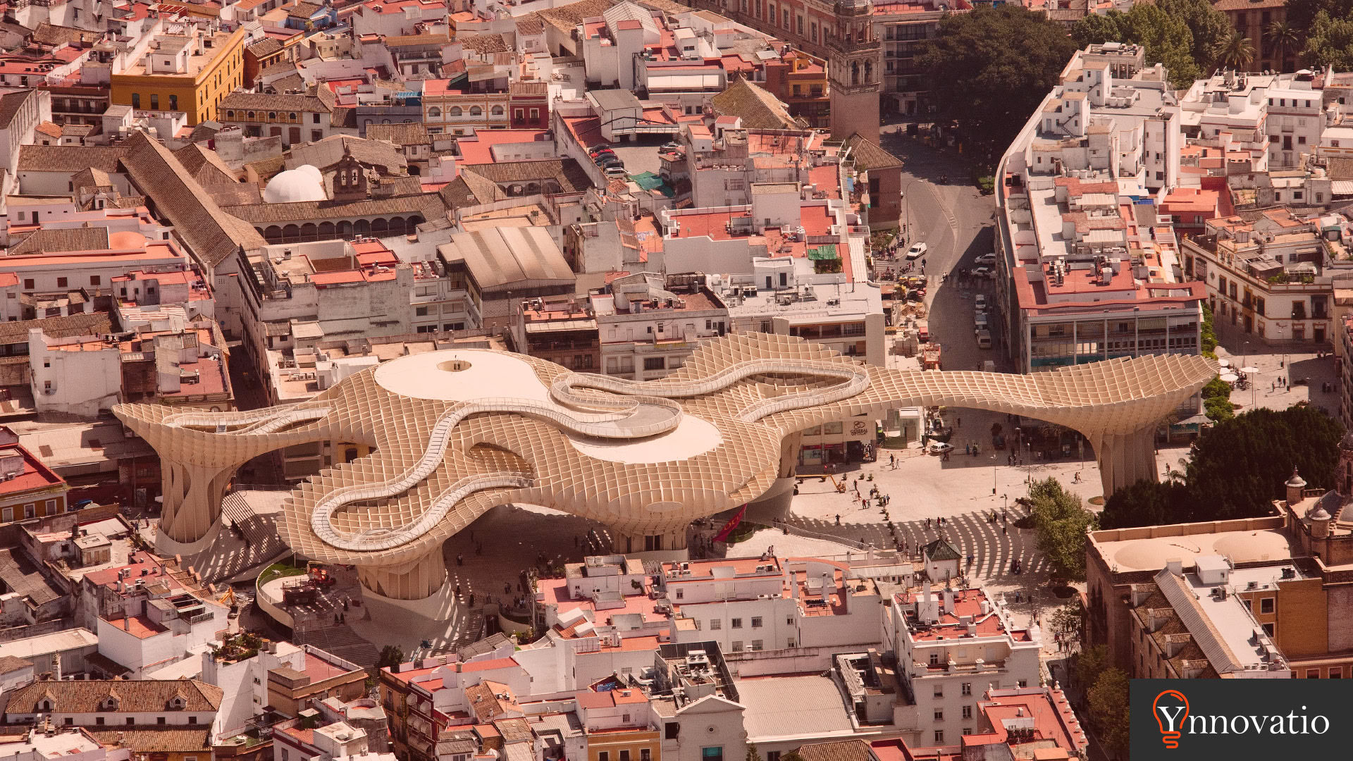 Agencia SEO en Sevilla. Vista desde las Setas de Sevilla
